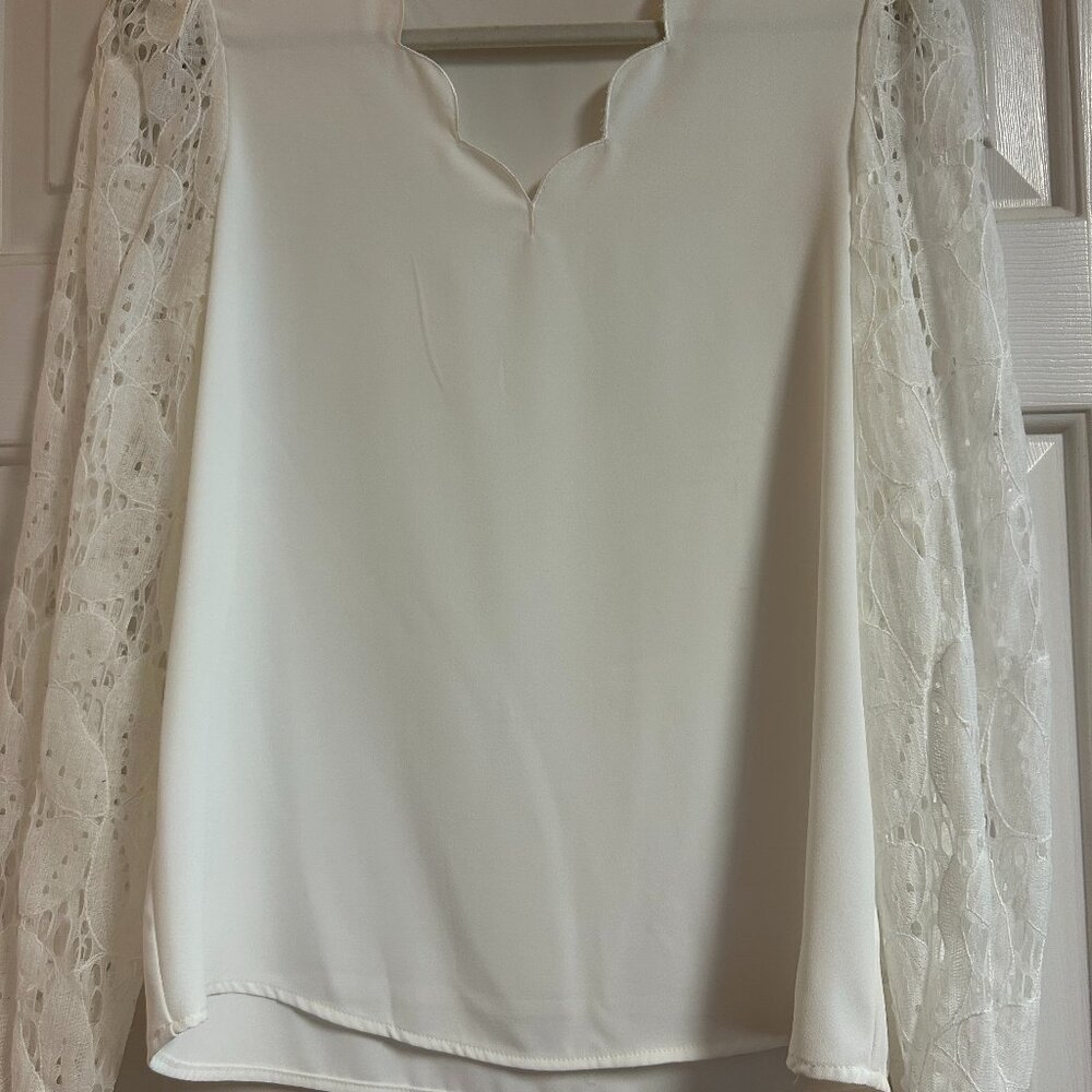 Beautiful White Top (3 for $10)